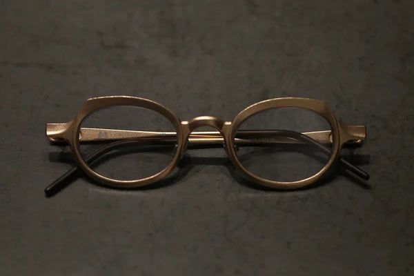 Rigards Aluminum Magnesium Alloy Eyeglasses RG0090AL Series Collection RG-RG0090AL-JIN Gold